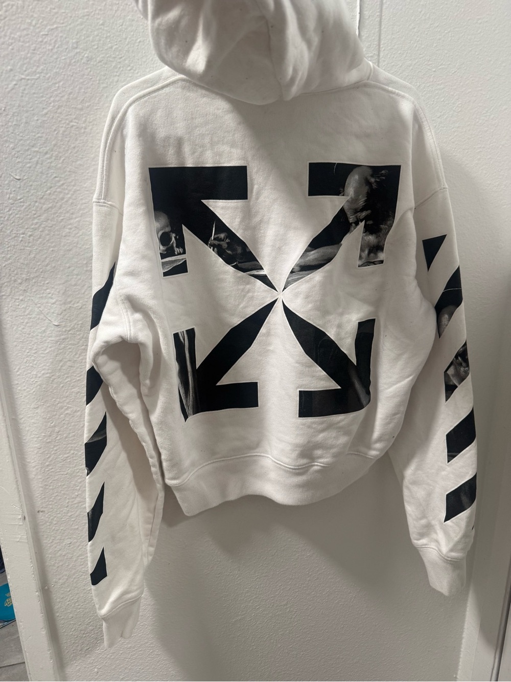 Off-White™ Caravaggio Arrow Hoodie White XS